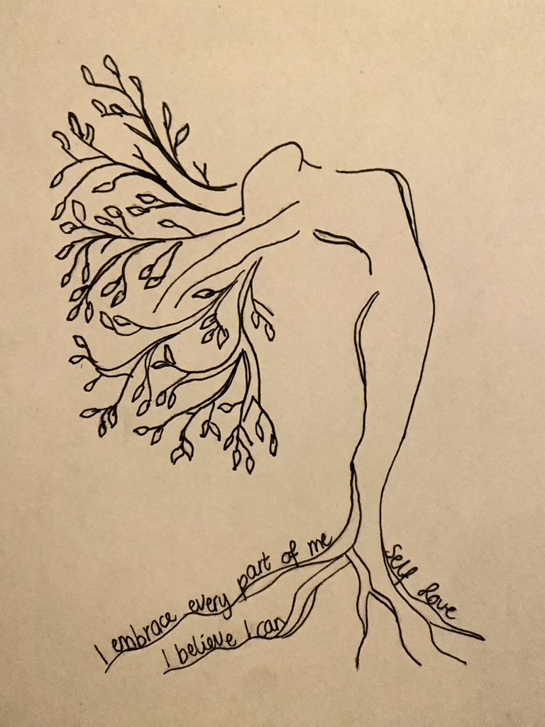 I embrace every part of me